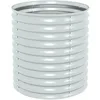Image de vidaXL Lit surélevé de Jardin 80x80x81 cm Acier galvanisé Argenté