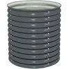Image de vidaXL Lit Surélevé 80x80x81 cm Acier Galvanisé Gris Jardinière Pot de Fleurs