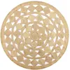 Image de vidaXL Tapis fait à la main Jute tressée 90 cm
