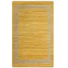 Image de vidaXL Tapis Fait ¨¤ la Main Jute Jaune 120x180 cm