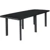Image de vidaXL Table de jardin Anthracite 216x90x72 cm Plastique