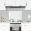 Image de vidaXL Dosseret de cuisine Blanc 80x60 cm Verre trempé