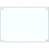 Image de vidaXL Dosseret de Cuisine Carrelage Mural Décoration Protection Anti-éclaboussures Résistant aux Rayures Transparent 70x50 cm Verre Trempé