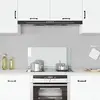 Image de vidaXL Dosseret de cuisine Transparent 80x40 cm Verre trempé