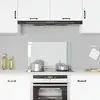 Image de vidaXL Dosseret de cuisine Transparent 80x50 cm Verre trempé