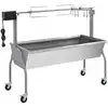 Image de vidaXL Rôtissoire pour barbecue électrique Acier inoxydable
