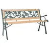 Image de vidaXL Banc de Jardin 122 cm Bois