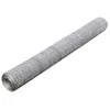 Image de vidaXL Clôture en treillis Acier galvanisé Hexagonal 1x25 m Argenté