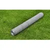 Image de vidaXL Clôture en treillis Acier galvanisé Hexagonal 1x25 m Argenté