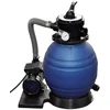 Image de vidaXL Pompe à Filtre à Sable de Piscine 400 W 11000 l/h Pompe de Filtration