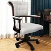 Image de vidaXL Chaise de bureau pivotante Blanc