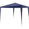 Image de vidaXL Tonnelle de jardin Tente de réception Chapiteau Bleu 3x3m