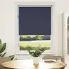 Image de vidaXL Store enrouleur occultant 104,4 x 175 cm, largeur du tissu 100 cm, coloris marine