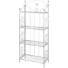 Image de vidaXL Support pour plantes Carré Blanc