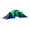 Image de vidaXL Tente de Camping 9 Personnes Bleu et Vert