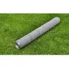 Image de vidaXL Grillage pour volière Acier galvanisé 25 x 1 m Argenté
