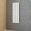 Image de vidaXL Panneau de chauffage Blanc 311 mm x 900 mm