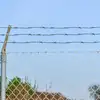 Image de vidaXL Fil de fer barbelé d'enchevêtrement rouleau vert 100 m