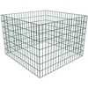 Image de vidaXL Composteur Jardin Carré en Maille 100x100x70 cm Terrasse Clôture Enclos