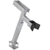 Image de vidaXL Support de Treuil pour Remorque Bateau, Réglable 62 72 cm, Acier, Support de Proue, Capacité 500 1000 kg, Épaisseur Acier 2,5 mm, Équipement de Levage et Sécurisation de Bateau