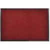 Image de vidaXL Tapis d'entrée rouge 90 x 120 cm PVC