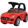 Image de vidaXL Voiture à pousser par pieds pour enfants rouge