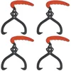 Image de vidaXL Pinces à bûches 4 pcs avec Manche en PVC