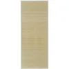 Image de vidaXL Tapis en Bambou Naturel à Latte Rectangulaire 80 x 200 cm