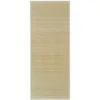 Image de vidaXL Tapis en Bambou Naturel à Latte rectangulaire 150 x 200 cm