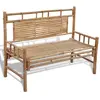 Image de vidaXL Banc de jardin 120 cm Bambou