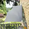 Image de vidaXL Auvent latéral pliable de balcon Gris 140x140 cm