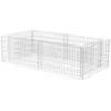 Image de vidaXL Jardinière à Gabion 180x90x50 cm Décoration Jardin Terrasse Parterre