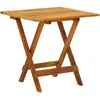 Image de vidaXL Table de bistro 46x46x47 cm Bois d'acacia massif