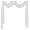 Image de vidaXL Voilage Drapé Blanc Rideaux Occultant pour Salons Chambres Bureaux