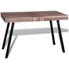 Image de vidaXL Table Teck recyclé