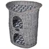 Image de vidaXL Arbre/maison 2 niveaux à chat avec coussin Saule