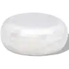 Image de vidaXL Table Basse Martelée Aluminium Argenté Canapé Salon Table d'Appoint
