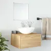 Image de vidaXL Ensemble de meubles salle de bain 2 pcs chêne bois d'ingénierie