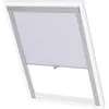 Image de vidaXL Store Enrouleur Occultant Blanc M06/306 Fenêtre Toit Bureau Rideau