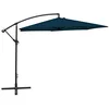 Image de vidaXL Parasol de jardin en porte-à-faux 3 m bleu