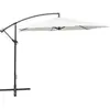 Image de vidaXL Parasol de jardin en porte-à-faux 3 m blanc sable