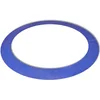 Image de vidaXL Coussin de sécurité ressort PE Bleu pour trampoline rond de 10 pieds