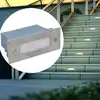 Image de vidaXL Lampes LED encastrée d'escalier 6 pcs 44x111x56 mm