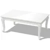 Image de vidaXL Table Basse Table d'appoint de Salon 100 x 60 x 42 cm Laquée Blanc