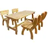 Image de vidaXL Ensemble à manger d'extérieur 5 pcs Pinède imprégnée