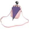 Image de DISNEY Disney Mary Poppins Glitter Umbrella Shaped Shoulder Bag with Shoulder Strap Cartable 30 Centimeters Multicolore (Pink)