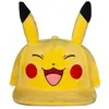 Image de Pokémon Happy Pikachu Unisexe Casquette Jaune One Size 80% Polyester, 20% Coton