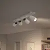 Image de Philips myLiving Paisley Spot GU10 à 4 lampes blanc