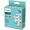 Image de Philips 3 réflecteurs LED GU10 4,6 W 2 700 K