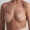 Image de Nude Intimates - 1 Paire de Cache-Tétons pull-up en silicone beiges XL